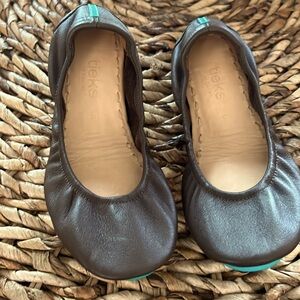 Tiekes wimen Italian Leather Ballet Flats